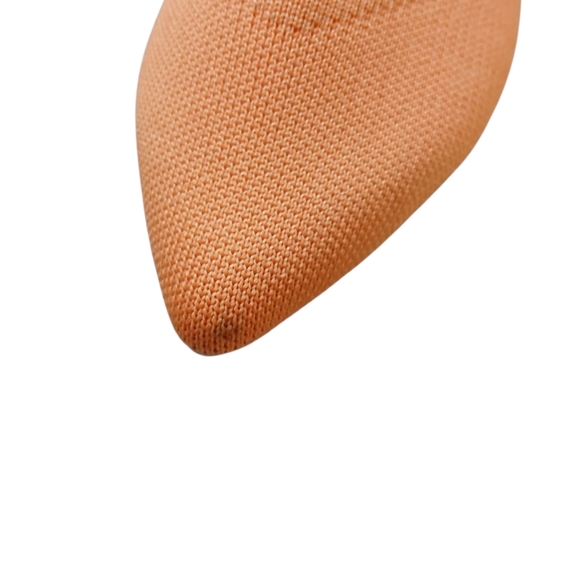 Rothys Flats Women's Size 8 Orange Pointed Toe Leopard Sole Classic Preppy EUC - Picture 4 of 5